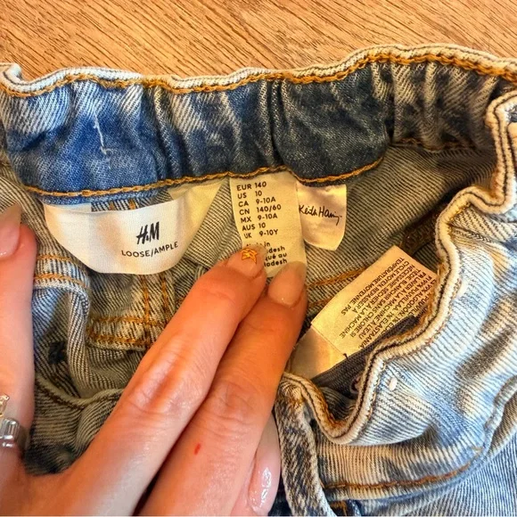 Keith Haring kids Graphic wide leg Jeans - Picture 6 of 7